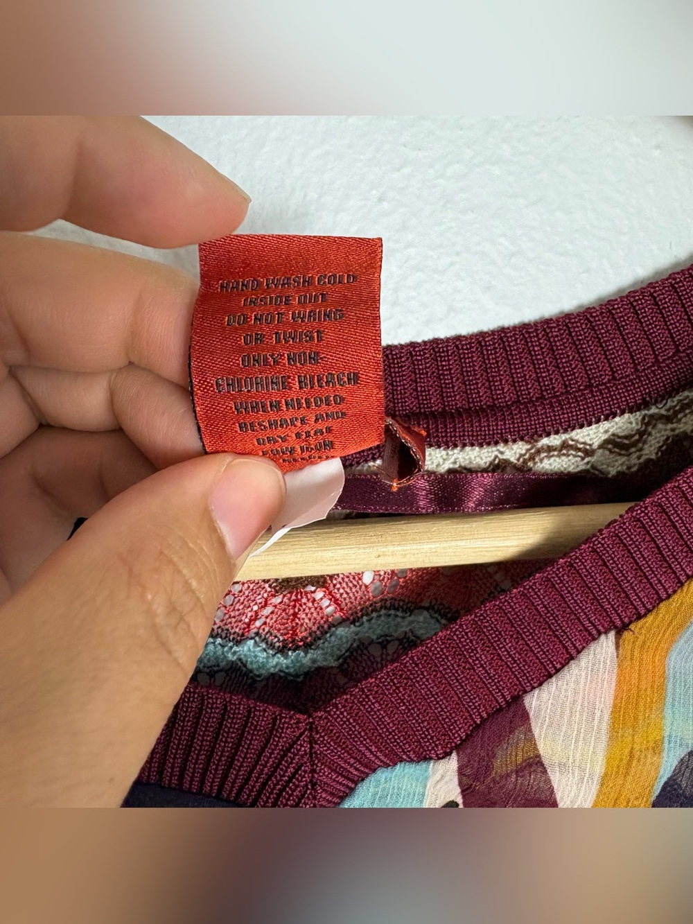 Missoni for Target Mixed Media Knit V-Neck Sweater Size XL - Picture 10 of 10